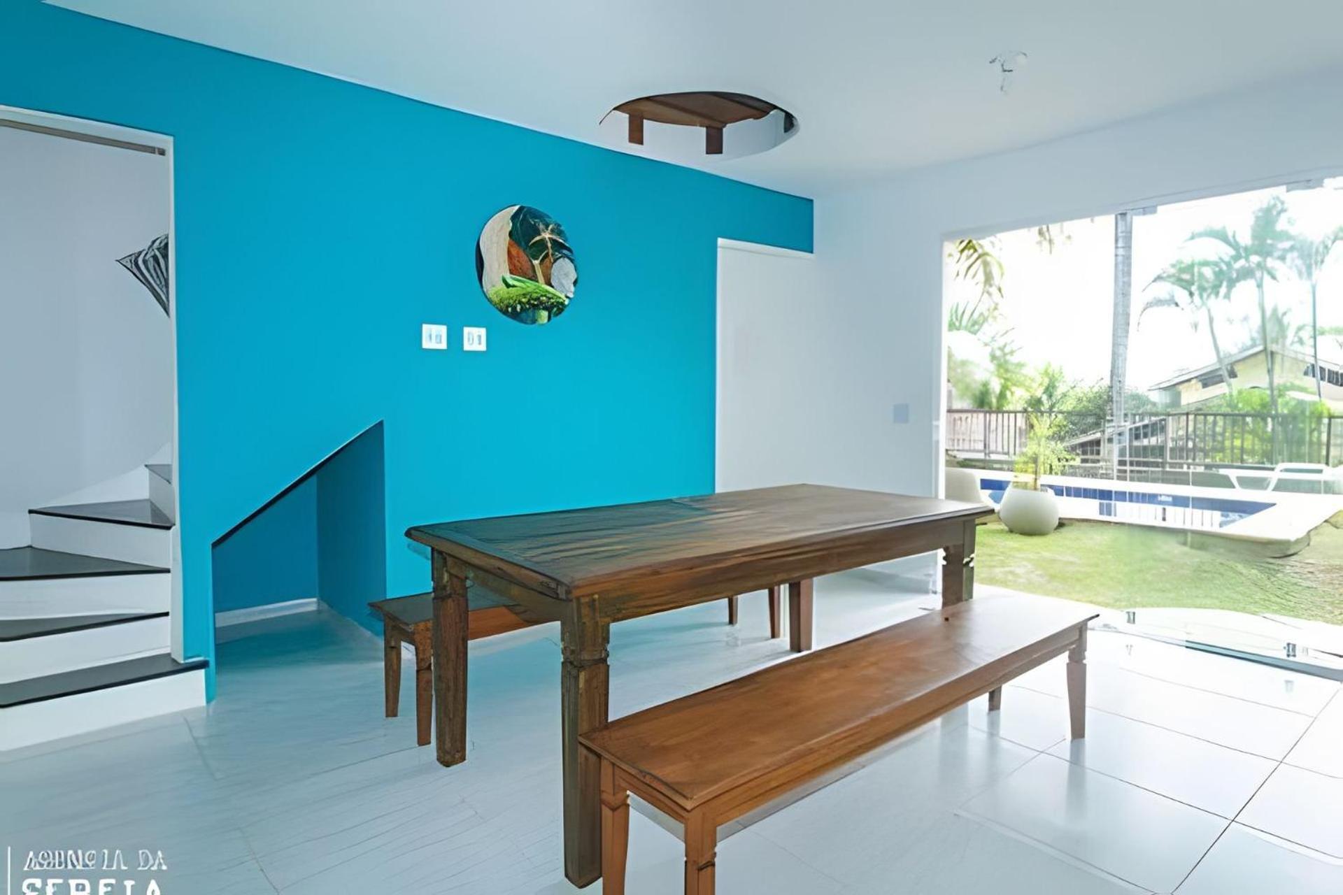 Bela Casa De 4 Suites Com Piscina E Vista - Curral Ilhabela Exterior foto