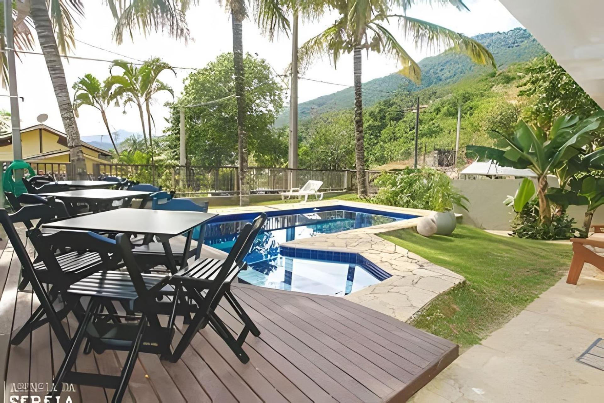 Bela Casa De 4 Suites Com Piscina E Vista - Curral Ilhabela Exterior foto